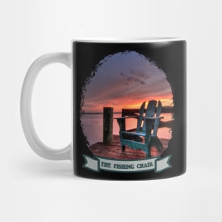 Watching the Sunset from the Fishing Chair Mug